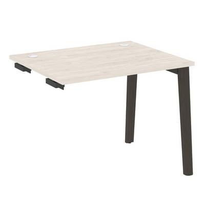 Onix Wood OW.SPR-1.8 (Денвер светлый/Дуб темный) Стол-приставка к опорным элементам, опоры - массив дерева
