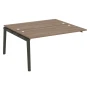 OW.2.NRS-4.7 (Дуб аризона/Дуб темный) Наборный элемент рабочей станции, опоры - массив дерева