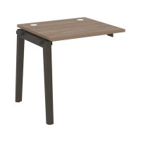 Onix Wood OW.1.NRS-0.7 (Дуб аризона/Дуб темный) Наборный элемент рабочей станции, опоры - массив дерева