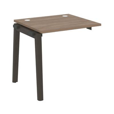 Onix Wood OW.1.NRS-0.7 (Дуб аризона/Дуб темный) Наборный элемент рабочей станции, опоры - массив дерева