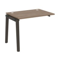 Onix Wood OW.1.NRS-1.7 (Дуб аризона/Дуб темный) Наборный элемент рабочей станции, опоры - массив дерева