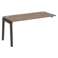 Onix Wood OW.1.NRS-4.7 (Дуб аризона/Дуб темный) Наборный элемент рабочей станции, опоры - массив дерева