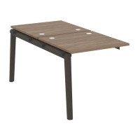 Onix Wood OW.2.NRS-0.8 (Дуб аризона/Дуб темный) Наборный элемент рабочей станции, опоры - массив дерева