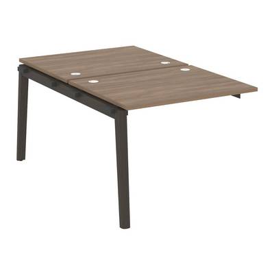 Onix Wood OW.2.NRS-1.8 (Дуб аризона/Дуб темный) Наборный элемент рабочей станции, опоры - массив дерева