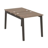 Onix Wood OW.D.RS-2.0.7 (Дуб аризона/Дуб темный) Рабочая станция, опоры - массив дерева