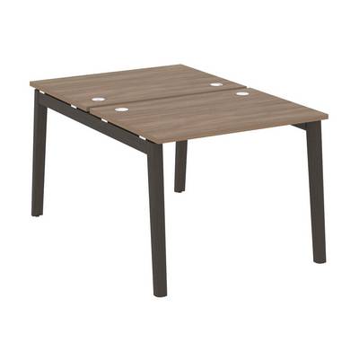 Onix Wood OW.D.RS-2.1.7 (Дуб аризона/Дуб темный) Рабочая станция, опоры - массив дерева