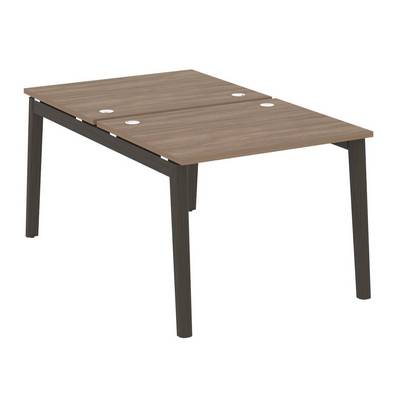 Onix Wood OW.D.RS-2.1.8 (Дуб аризона/Дуб темный) Рабочая станция, опоры - массив дерева