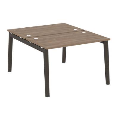 Onix Wood OW.D.RS-2.2.7 (Дуб аризона/Дуб темный) Рабочая станция, опоры - массив дерева