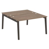 Onix Wood OW.D.RS-2.3.8 (Дуб аризона/Дуб темный) Рабочая станция, опоры - массив дерева