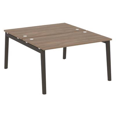 Onix Wood OW.D.RS-2.3.8 (Дуб аризона/Дуб темный) Рабочая станция, опоры - массив дерева