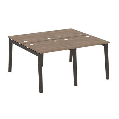 Onix Wood OW.D.RS-4.0.7 (Дуб аризона/Дуб темный) Рабочая станция, опоры - массив дерева