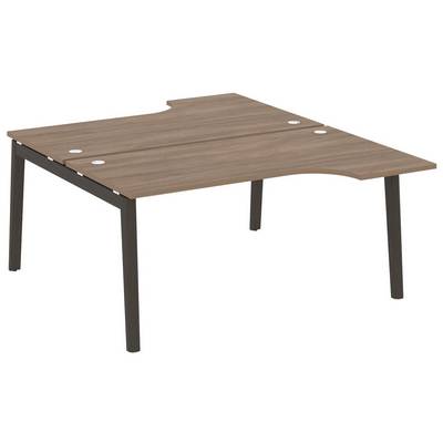 Onix Wood OW.D.SA-1 (Дуб аризона/Дуб темный) Рабочая станция, опоры - массив дерева