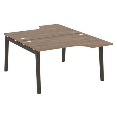 Onix Wood OW.D.SA-2 (Дуб аризона/Дуб темный) Рабочая станция, опоры - массив дерева