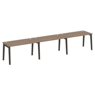 Onix Wood OW.RS-3.3.7 (Дуб аризона/Дуб темный) Рабочая станция, опоры - массив дерева