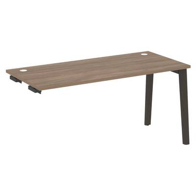 Onix Wood OW.SPR-4.7 (Дуб аризона/Дуб темный) Стол-приставка к опорным элементам, опоры - массив дерева