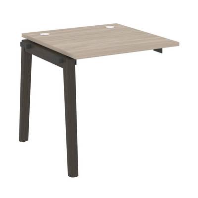 Onix Wood OW.1.NRS-0.8 (Дуб аттик/Дуб темный) Наборный элемент рабочей станции, опоры - массив дерева