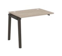 Оникс Вуд OW.1.NRS-1.7 (Дуб аттик/Дуб темный) Наборный элемент рабочей станции, опоры - массив дерева