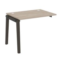 Onix Wood OW.1.NRS-1.7 (Дуб аттик/Дуб темный) Наборный элемент рабочей станции, опоры - массив дерева