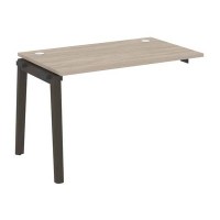 Onix Wood OW.1.NRS-2.7 (Дуб аттик/Дуб темный) Наборный элемент рабочей станции, опоры - массив дерева