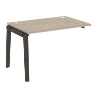 Onix Wood OW.1.NRS-2.8 (Дуб аттик/Дуб темный) Наборный элемент рабочей станции, опоры - массив дерева