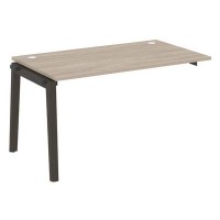 Onix Wood OW.1.NRS-3.8 (Дуб аттик/Дуб темный) Наборный элемент рабочей станции, опоры - массив дерева