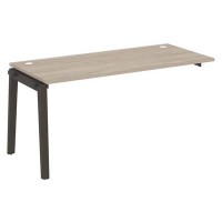 Onix Wood OW.1.NRS-4.7 (Дуб аттик/Дуб темный) Наборный элемент рабочей станции, опоры - массив дерева