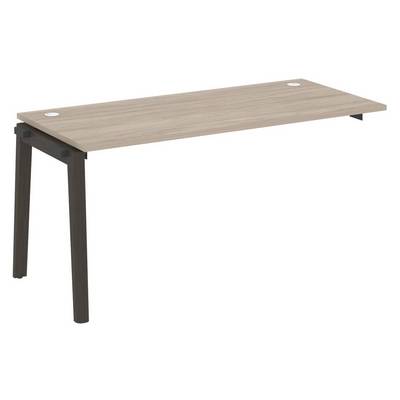 Onix Wood OW.1.NRS-4.7 (Дуб аттик/Дуб темный) Наборный элемент рабочей станции, опоры - массив дерева