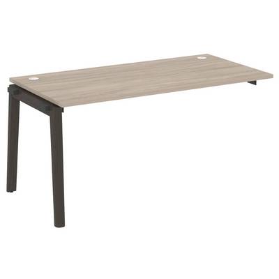 Onix Wood OW.1.NRS-4.8 (Дуб аттик/Дуб темный) Наборный элемент рабочей станции, опоры - массив дерева