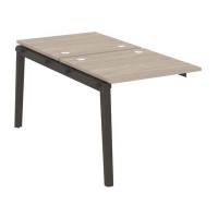 Onix Wood OW.2.NRS-0.8 (Дуб аттик/Дуб темный) Наборный элемент рабочей станции, опоры - массив дерева