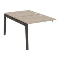 Onix Wood OW.2.NRS-1.8 (Дуб аттик/Дуб темный) Наборный элемент рабочей станции, опоры - массив дерева