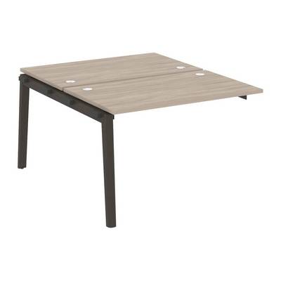 Onix Wood OW.2.NRS-2.7 (Дуб аттик/Дуб темный) Наборный элемент рабочей станции, опоры - массив дерева