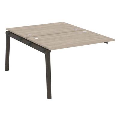 Onix Wood OW.2.NRS-2.8 (Дуб аттик/Дуб темный) Наборный элемент рабочей станции, опоры - массив дерева