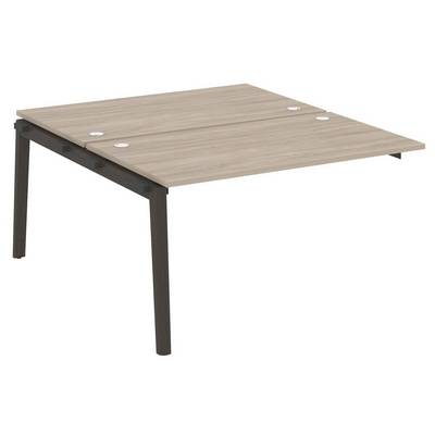 Onix Wood OW.2.NRS-3.8 (Дуб аттик/Дуб темный) Наборный элемент рабочей станции, опоры - массив дерева