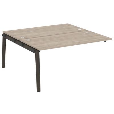 Onix Wood OW.2.NRS-4.8 (Дуб аттик/Дуб темный) Наборный элемент рабочей станции, опоры - массив дерева