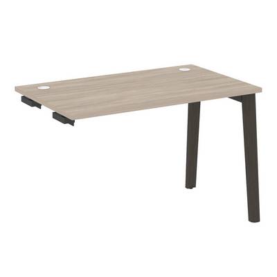 Onix Wood OW.SPR-2.7 (Дуб аттик/Дуб темный) Стол-приставка к опорным элементам, опоры - массив дерева