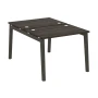 OW.D.RS-2.1.7 (Дуб Мали/Дуб темный) Рабочая станция, опоры - массив дерева