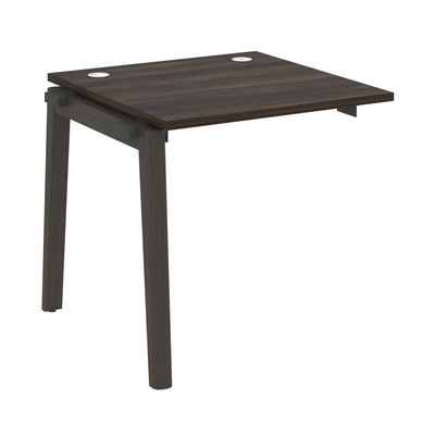 Onix Wood OW.1.NRS-0.8 (Дуб Мали/Дуб темный) Наборный элемент рабочей станции, опоры - массив дерева