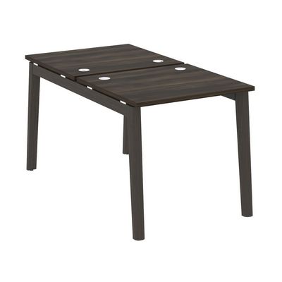 Onix Wood OW.D.RS-2.0.7 (Дуб Мали/Дуб темный) Рабочая станция, опоры - массив дерева