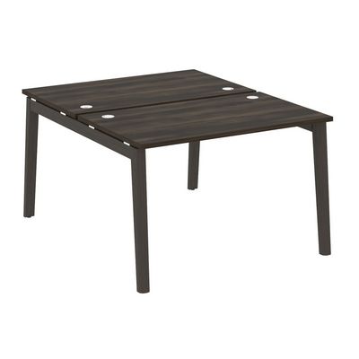 Onix Wood OW.D.RS-2.2.7 (Дуб Мали/Дуб темный) Рабочая станция, опоры - массив дерева