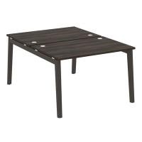 Onix Wood OW.D.RS-2.2.8 (Дуб Мали/Дуб темный) Рабочая станция, опоры - массив дерева