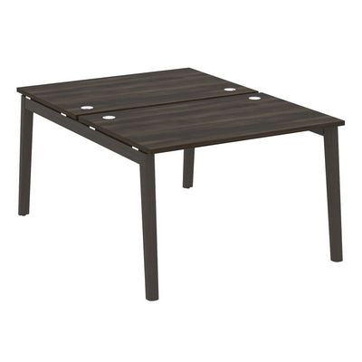 Onix Wood OW.D.RS-2.2.8 (Дуб Мали/Дуб темный) Рабочая станция, опоры - массив дерева