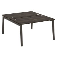 Onix Wood OW.D.RS-2.3.8 (Дуб Мали/Дуб темный) Рабочая станция, опоры - массив дерева