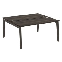 Onix Wood OW.D.RS-2.4.7 (Дуб Мали/Дуб темный) Рабочая станция, опоры - массив дерева