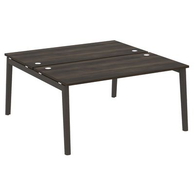 Onix Wood OW.D.RS-2.4.8 (Дуб Мали/Дуб темный) Рабочая станция, опоры - массив дерева