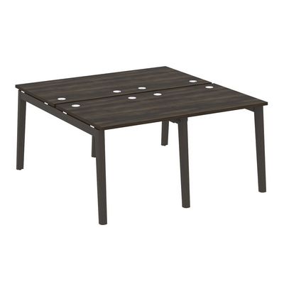 Onix Wood OW.D.RS-4.0.8 (Дуб Мали/Дуб темный) Рабочая станция, опоры - массив дерева