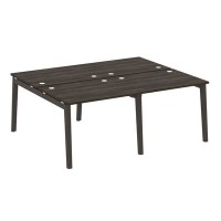 Onix Wood OW.D.RS-4.1.8 (Дуб Мали/Дуб темный) Рабочая станция, опоры - массив дерева