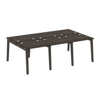 Onix Wood OW.D.RS-6.0.7 (Дуб Мали/Дуб темный) Рабочая станция, опоры - массив дерева