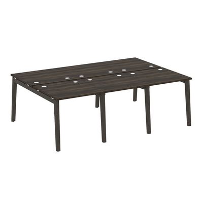 Onix Wood OW.D.RS-6.0.8 (Дуб Мали/Дуб темный) Рабочая станция, опоры - массив дерева