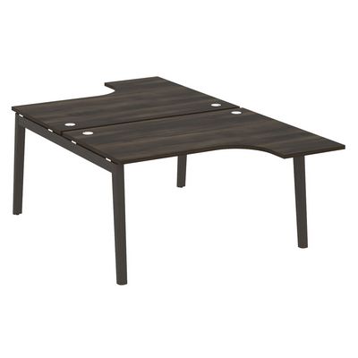 Onix Wood OW.D.SA-3 (Дуб Мали/Дуб темный) Рабочая станция, опоры - массив дерева