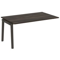 Onix Wood OW.NPRG-4 (Дуб Мали/Дуб темный) Проходной наборный элемент переговорного стола, опоры - массив дерева